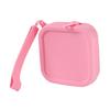 Small Square Silicone Purse Coin Bag Small Coin Wallet Small Cosmetic Bag Charging Cable Storage Case For Women Student