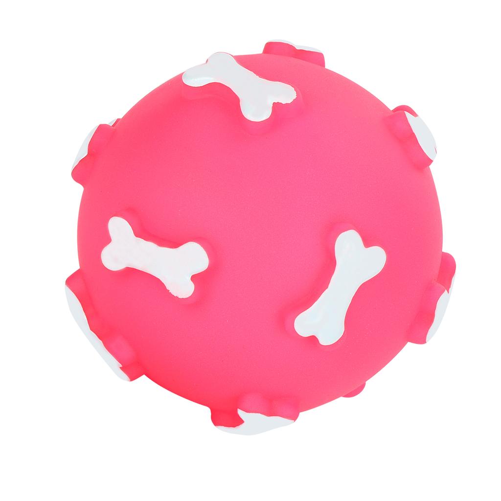 Vinylový Netoxický Venkovní Pískací Hlasový Míč Pes Čistí Prořezávání Kousací Hračky Potřeby pro Domácí Mazlíčky