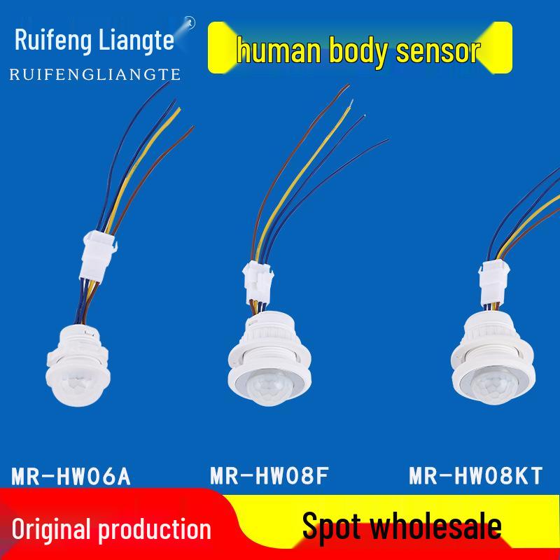 Smart Infrared LED Ceiling Light with High Sensitivity Motion and Temperature Detector