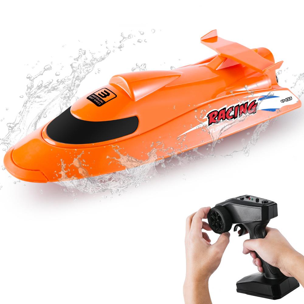 Flytec V009 Remote Control Boats 2.4G RC Boat 3 Speeds Adjustable 30km/h High SpeedSelf-righting RC Toy Gift for Kids Adults