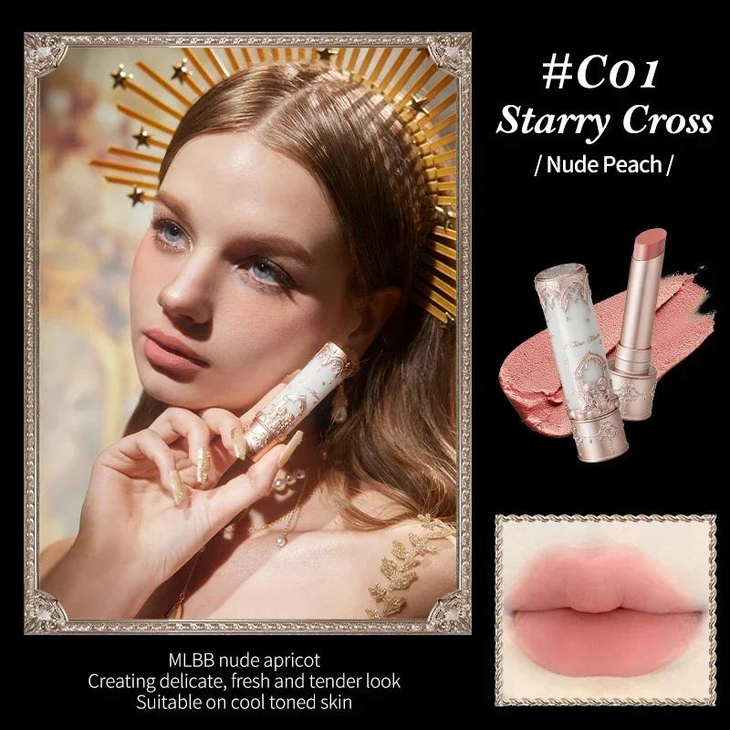 Flower Knows Little Angel Collection Matte Lipstick Private Label Lip Stick Custom Logo Long Lasting Korean Velvet Lipgloss амарант розовый