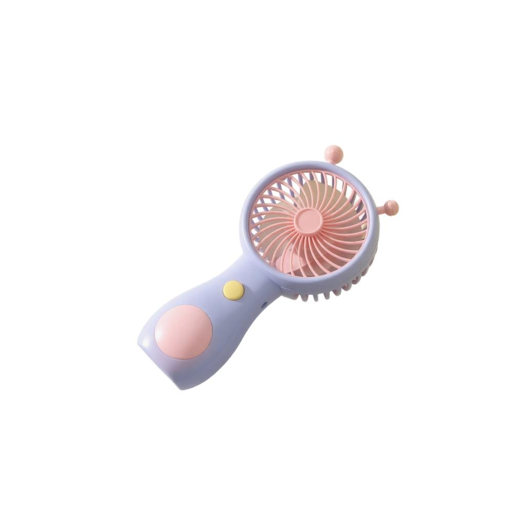 Portable Mini Handheld Fan USB Rechargeable Small Personal Cooling Device with Compact Design and Adjustable Speed for Indoor Outdoor Use