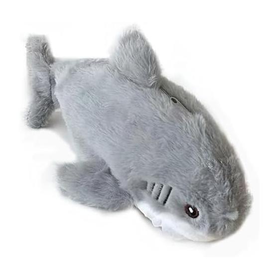 Stuffed Pencil Case, Cute Shark Stuffed Pencil Case, Animal Pencil Case, Large Capacity, Stylish and Fluffy Sewn Wrapped Pencil Case, Funny Korean