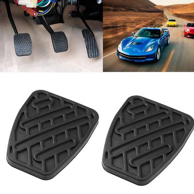 BRAKE AND CLUTCH REPLACEMENT PEDAL COVER PAD PAIR RUBBERS for RENAULT CARS