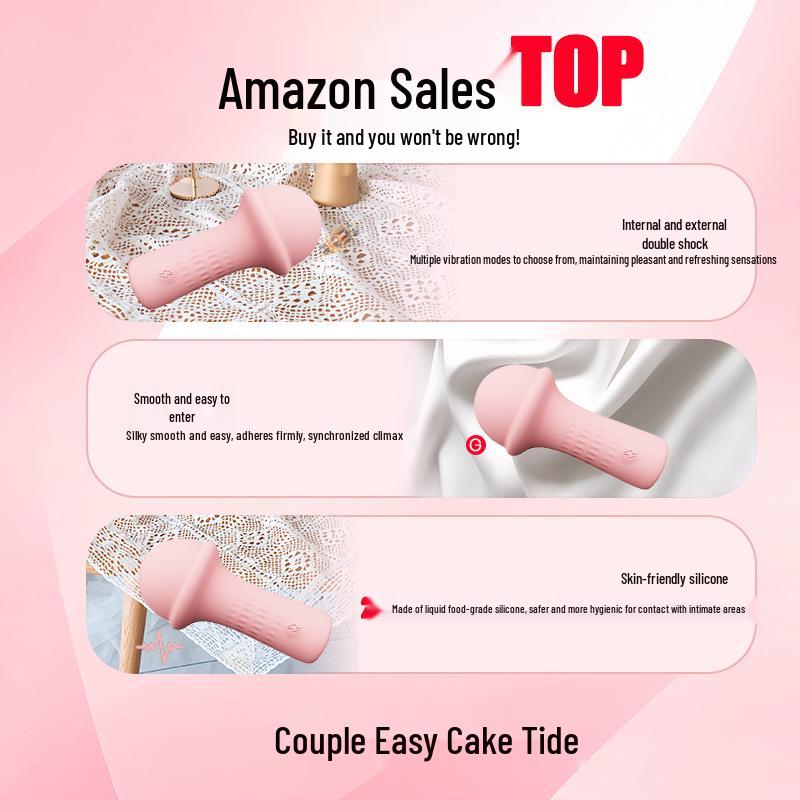Full Coverage Silicone Vibrator - Silent, Dual Point, Strong Vibration for Maximum Pleasure