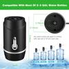 Water Pump Electric Drinking Portable Water Dispenser Universal USB Charging Water Bottle Pump For 2-5 Gallon
