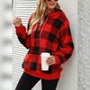 Fashion Women Loose Casual Thin Zipper Hooded Sweatshirt Long Sleeve Top Large Size Jacket
