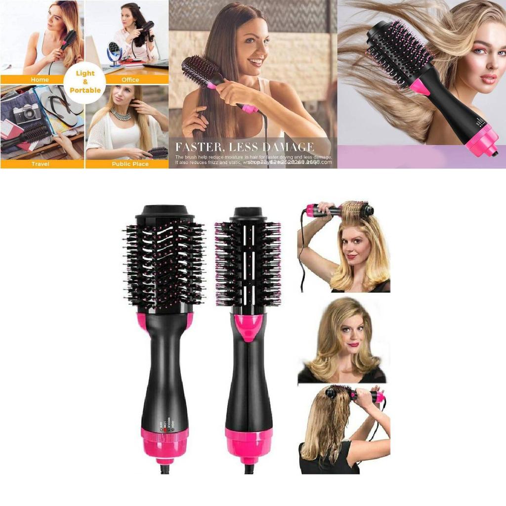 Multifunctional Hot Air Brush 24 In 1 Ionic Hair Dryer And Styling Comb For All Hair Types