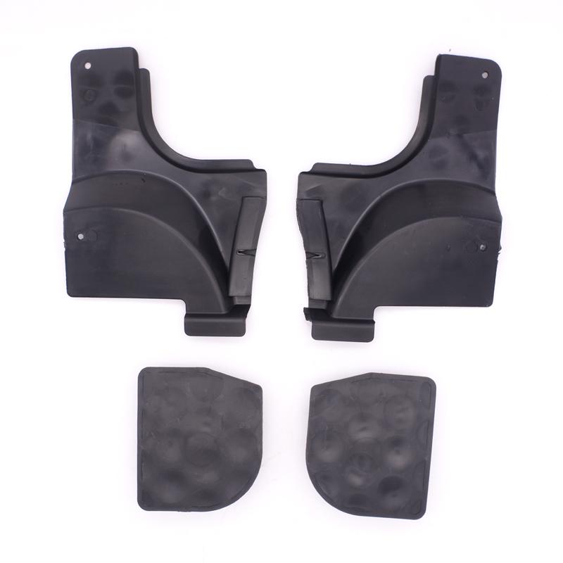 4 Pezzi/Set 0825271 0825272 0825961 0825962 Copertura Piastra di Protezione Sottopiede Piastra Copertura Tappo Vuoto Per VW PASSAT B6 B7 CC Magotan SEAT