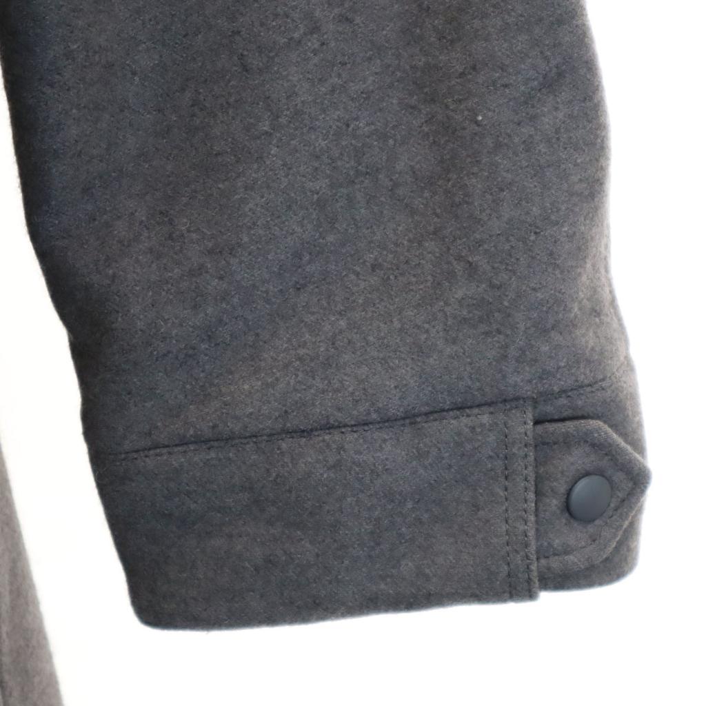 Schönheitsprodukte THE RERACS 19FW made in Japan Wollmantel mit Kapuze 36 grau Damen Gebraucht