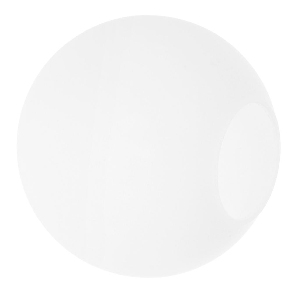 Frosted Glass Spherical Lampshade White Modern Ceiling Lampshade Replacement for Hanging Lights Living Room Bedroom Warm Ambient