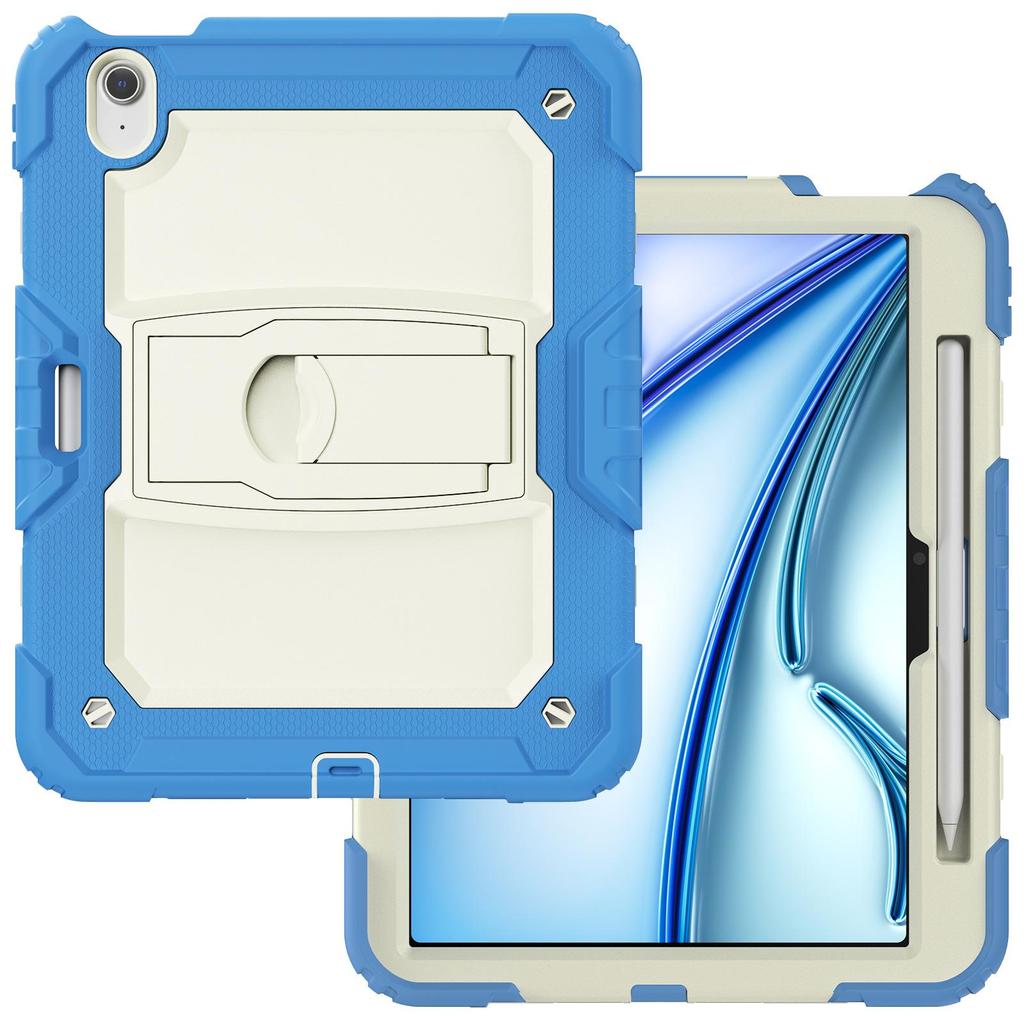 Protective Case for iPad Air11 M2 A2902 (2024) with Magnetic Pen Slot