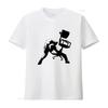 Banksy Office Chair Clash T Shirt Charcoal Medium Vintage Stretched Designer Clothes Slightly Versatile Breathable