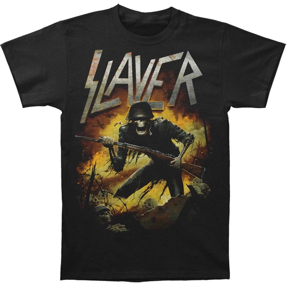 

Men s Slayer War 2015 Tour T-shirt Black 4XL