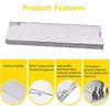 Camp Stove Windscreen, 9/10/12 Plates Aluminum Folding Portable Camping Windshield Grill Wind Screen For Camp With Carry Bag