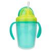 Baby Cup Bottle Straw Water Feeding Portable Handle Training Drinker Accessories (Pink)