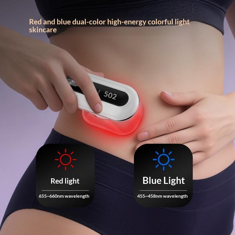 

4 In 1 Body Sculpting Machine Cellulite Removal Massager Face Lifting Skin Tighten Device Home Use Cupping Tool For Belly Leg білий