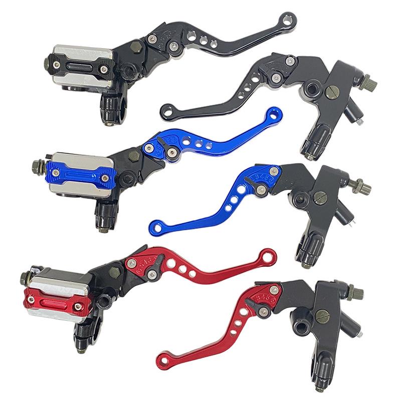 Zestaw dźwigni hamulca i sprzęgła motocyklowego CNC z zespołem pompy hydraulicznej
