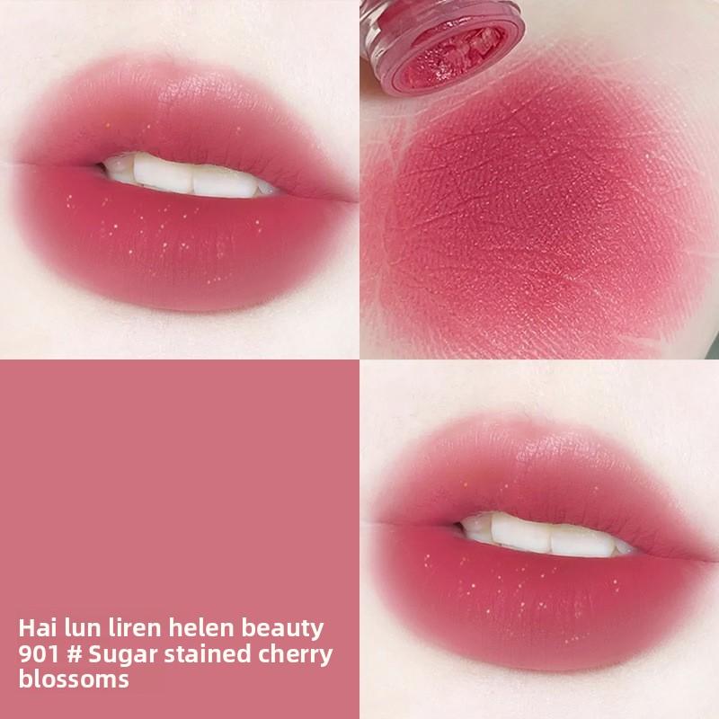 

Матовый бархатный блеск для губ серии Princess, легко наносится и подходит для смешанной кожи 01