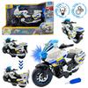 Motocykl Policyjny Światła, Dźwięki Napęd Motor Policja 30 Cm
