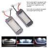 1 Pair 12V 18 SMD LEDs Number Plate License Panel Lights Fit for MINI Cooper R56 R57 R58 R59