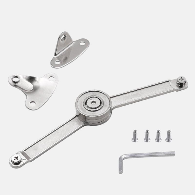 Heavy Duty Lid Support Hinge Folding Toy Box Hinge 75°/ 90° / 110° Lid