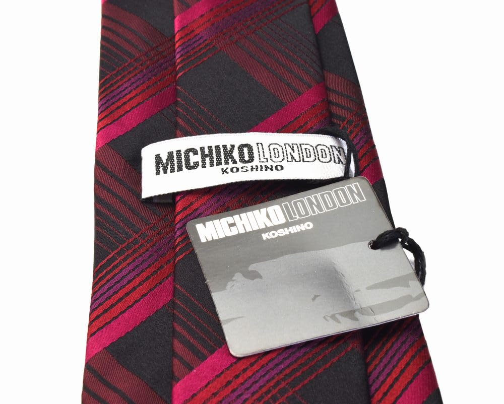 [MICHIKO LONDON] Men's Silk Necktie, Nishijin Woven, Made in Japan, Brand Tie, M-SET-F12