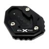 Für CFMOTO CLX 700 700CL-X 700CLX clx700 CL-X Adventure Zubehör Motorrad CNC Seitenständer Seitenständer Verlängerung Stützplatte
