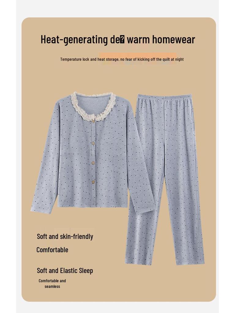 Women's Velvet Pajama Set - Thick, Sweet, and Cozy for Fall/Winter 2025