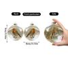 3D Animal Christmas Ornaments, Transparent Plastic Christmas Balls, Christmas Tree Decorations