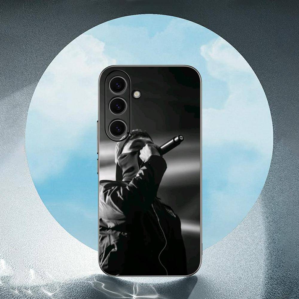 B-BENY J-JR Luxury Black Phone Case For Samsung Galaxy S23 S24 S25 Ultra S22 Plus S21