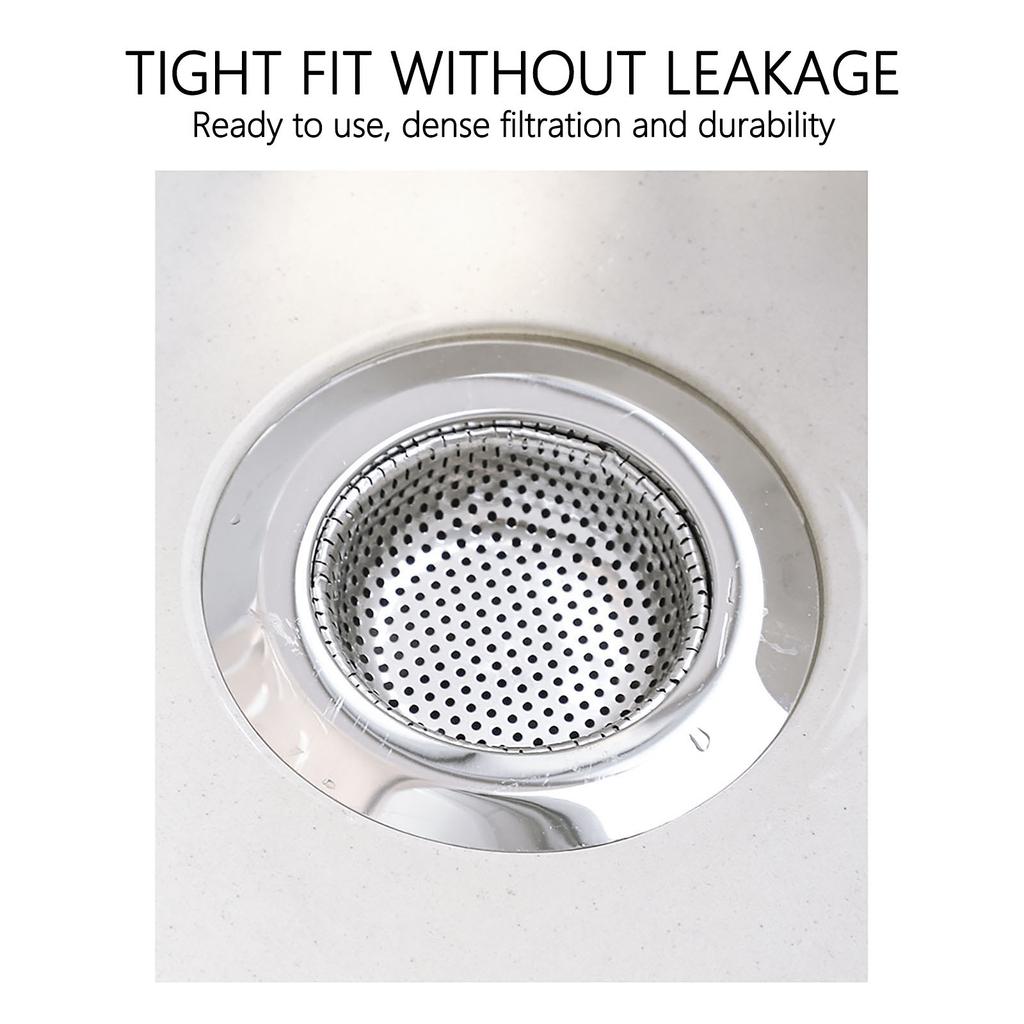 Filtro per lavello da cucina, lavello in acciaio inossidabile, raccoglitore di alimenti per la maggior parte dei lavelli, filtro a cestello per lavello da cucina