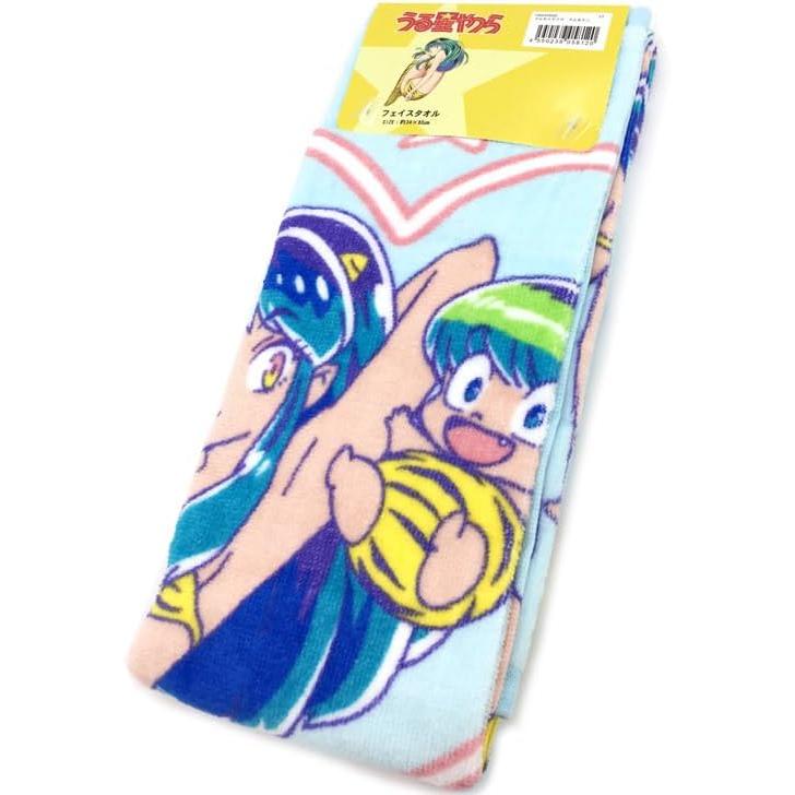 Hayashi Face Towel Urusei Yatsura Lum & Ten FN435600