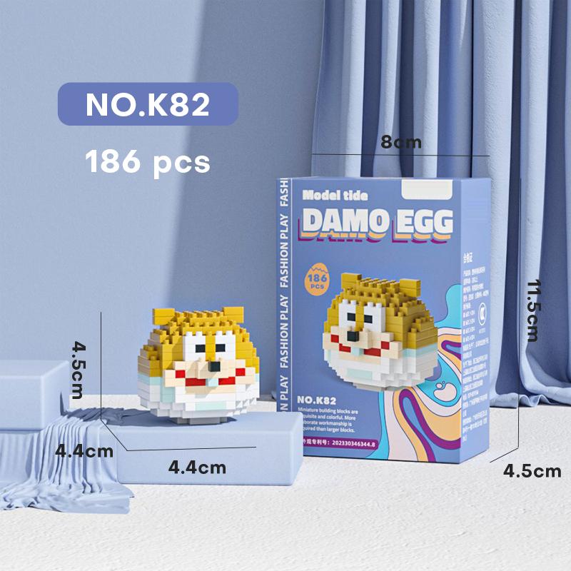 MINISO Sanrio Disney Anime Cartoon Actionfiguren Diamant Mikro Kleine Partikel Bausteine Hello Kitty Stitch Kinderspielzeug