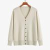 Women S Long Sleeve V Neck Cardigan Sweater Casual Style