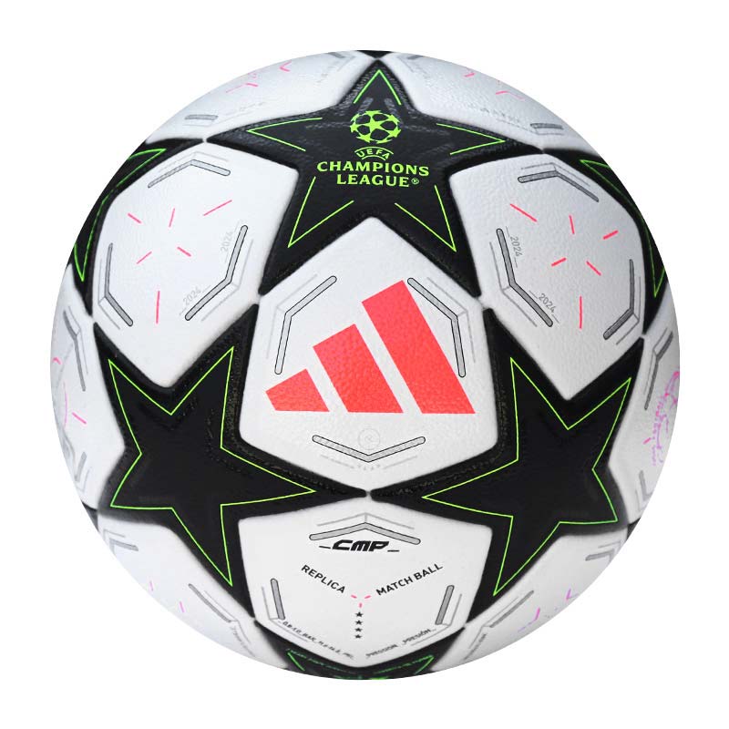 

Adidas Size 45 Soccer Ball Pu Seamless Thermal bonding Unisex White/Black/Bright Yellow Fluorescent IX4061 Size 4 Ball