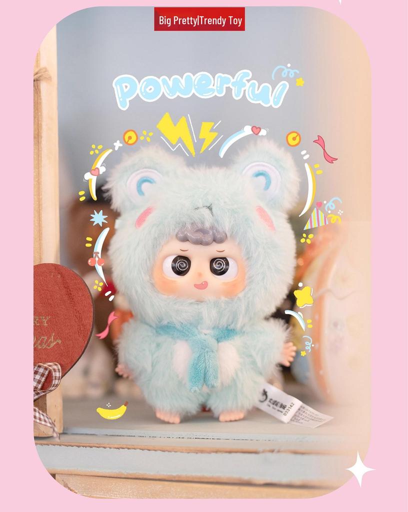 Hey Mi So Cute: Plush Blind Box - Trendy Play Figure Doll Pendant Ornament - Perfect Display and Gift