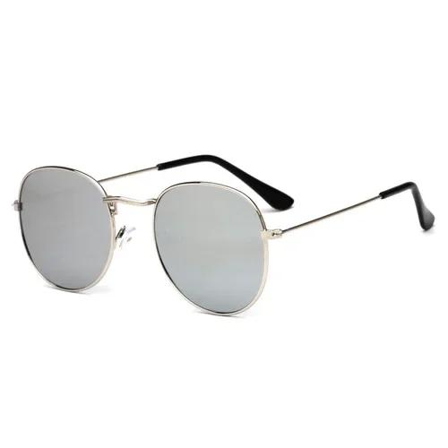 Retro Round Sunglasses For Men Women Brand Designer Vintage Sun Glasses Eyewear Luxury Mirror Ray Glasses