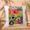 Yayoi Kusama Japanese Abstract Cushion Cover Pillowcase Upholstery Sofa Throw Pillow Home Decor Pillowcas