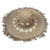 Wind Plus Large Brim Hollow Sun Hat Children Summer Trip Seaside Vacation Sunshade Sunscreen Foldable Straw Hat