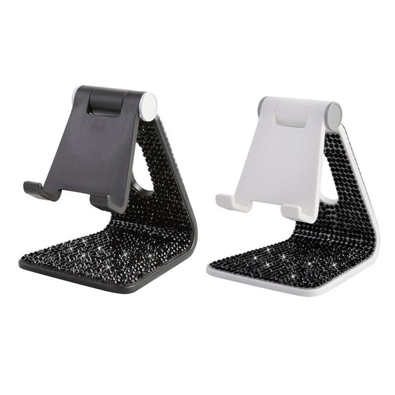 Diamantbesetzter Handyhalter Büro-Handy-Ständer Desktop-Artefakt Tablet-Ständer