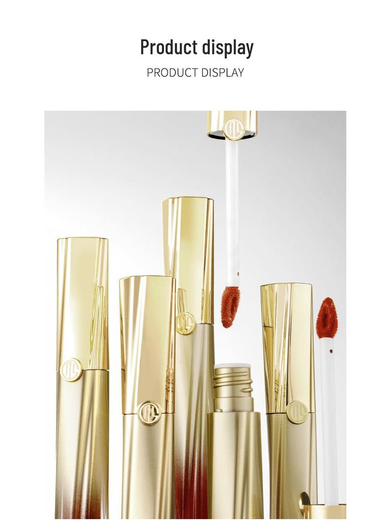 MYG Matte Lip Glaze: Moisturizing, Non-Transfer, Easy Application, Water-Locking, Non-Drying Lipstick.