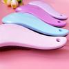 Portable Anti-Knot Hairdressing Comb: Air Cushion, Massage & Curling with Electroplated Finish for Smooth Hair
