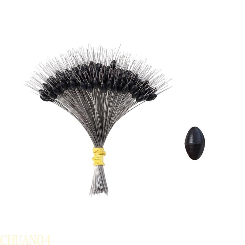 A1A2 300Pcs Silicone Fishing Oval/Cylinder Float Stop Stoppers Fishing Float Fishing Bobbers Fishing Tackle Accessories