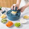 Multifunctional Kitchen Cutter Fruit and Vegetable Ingredients Shredding As Slicing Tool Accessories Freeing Hands Household