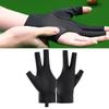 Breathable Three Fingers Glove NonSlip Billiard Training Gloves Pool Mittens Portable Left/Right Hand Billiards Glove