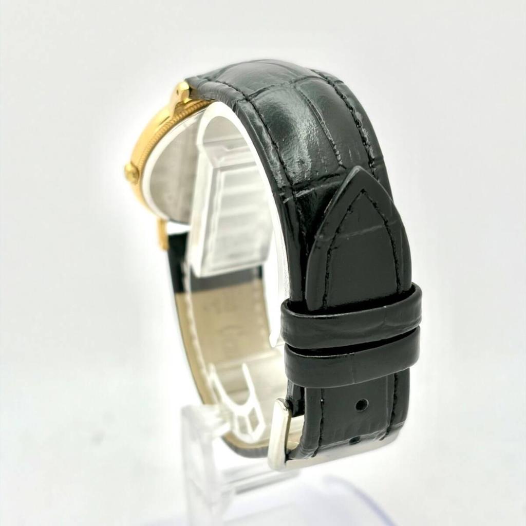 Used [New battery] SEIKO THE LEAGUE Roman Men's Watch Gold 5P31-7A40 700443 New Belt