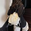 Chain Backpack Women's Shoulder Bag Multi-function Bucket Bag