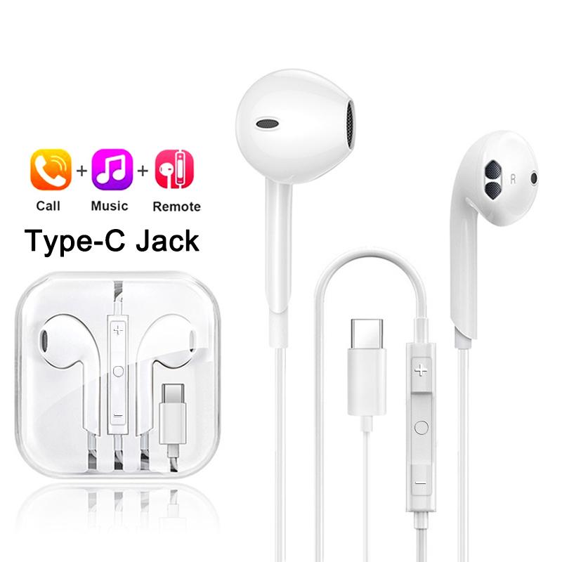 Original Type-C Wired Earphones-Compatible with Xiaomi 14/13/12 Pro/Ultra/Lite, 3.5mm, Works for Redmi/POCO/Huawei/Samsung