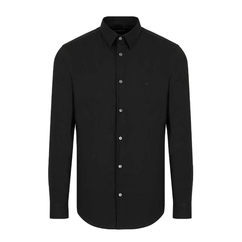 Emporio Armani Shirt Men's Black 8N1C09-1NI9Z-0999